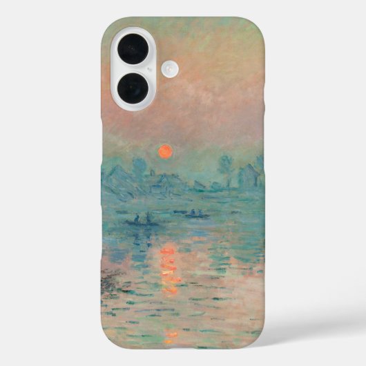 Monet Sunset Seine Frische Pasta machen Case-Mate iPhone Hülle (Rückseite)