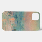 Monet Sunset Seine Frische Pasta machen Case-Mate iPhone Hülle (Rückseite (Horizontal))
