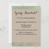 Monet Sunset Seine Frische Pasta machen Einladung (Vorderseite)