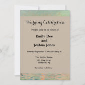 Monet Sunset Seine Frische Pasta machen Einladung (Vorderseite)