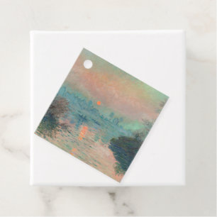 Monet Sunset Seine Frische Pasta machen Geschenkanhänger