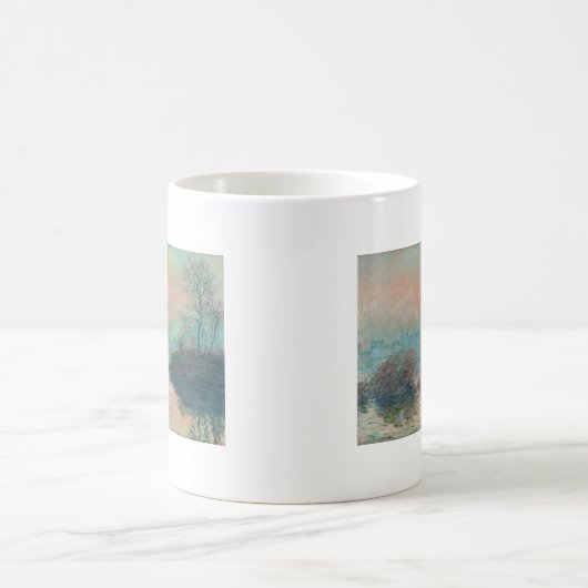 Monet Sunset Seine Frische Pasta machen Kaffeetasse (Mittel)