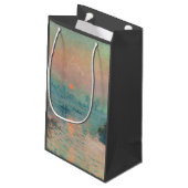 Monet Sunset Seine Frische Pasta machen Kleine Geschenktüte (Rückseite Schrägansicht)