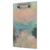 Monet Sunset Seine Frische Pasta machen Klemmbrett (Links)