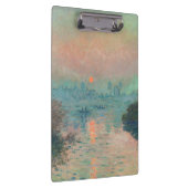 Monet Sunset Seine Frische Pasta machen Klemmbrett (Rechts)