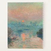 Monet Sunset Seine Frische Pasta machen Planer (Rückseite)
