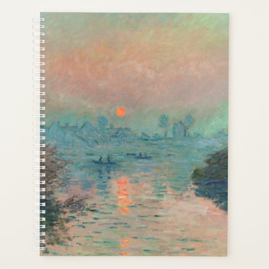 Monet Sunset Seine Frische Pasta machen Planer (Vorderseite)