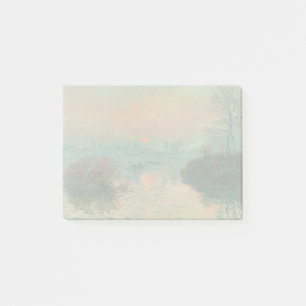 Monet Sunset Seine Frische Pasta machen Post-it Klebezettel