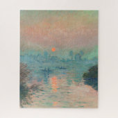 Monet Sunset Seine Frische Pasta machen Puzzle (Vertikal)