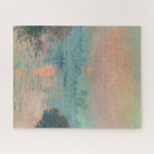 Monet Sunset Seine Frische Pasta machen Puzzle (Horizontal)
