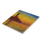 Monet Sunset Venedig Frische Pasta machen Fliese (Seite)