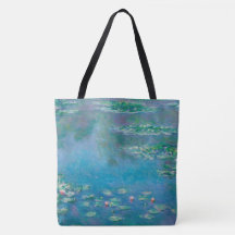 Monet Tasche "Water Lilies" auf beiden Seiten