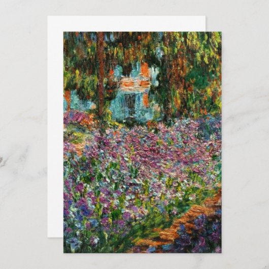 Monet The Artist's Garden (Vorne/Hinten)
