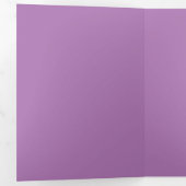 Monet The Artist's Garden Dreifach Gefaltete Einladung (Innen Erste Seite)