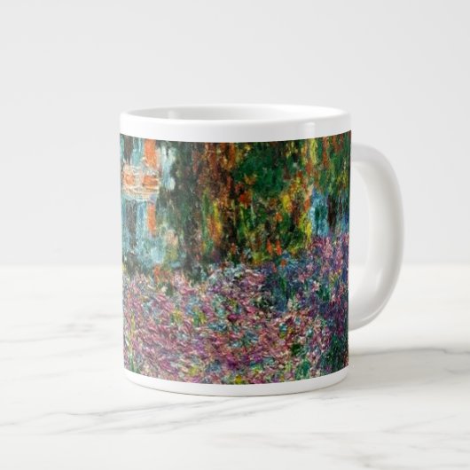 Monet The Artist's Garden Jumbo-Tasse (Vorderseite Rechts)