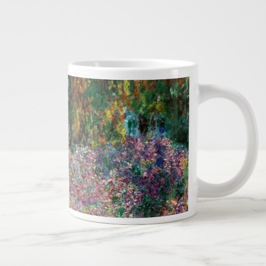 Monet The Artist's Garden Jumbo-Tasse (Rechts)