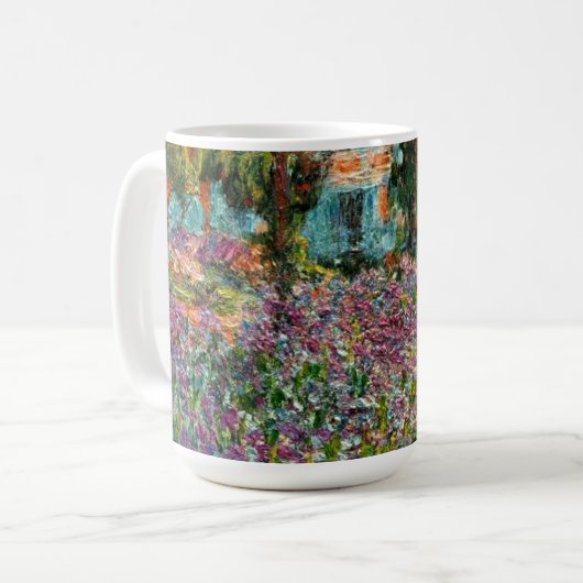 Monet The Artist's Garden Kaffeetasse (Vorderseite Links)