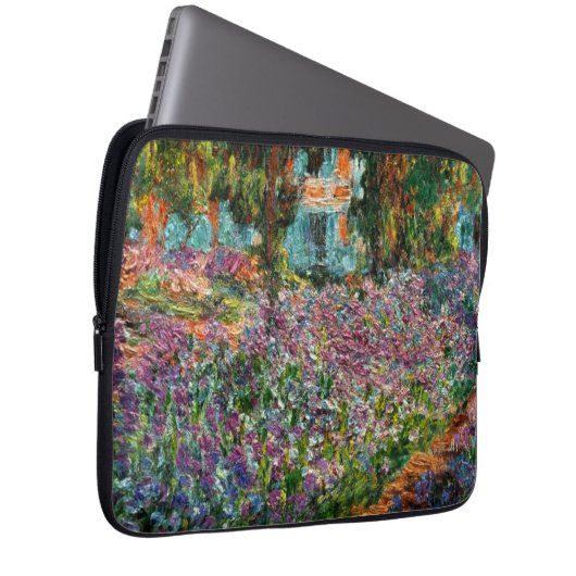 Monet The Artist's Garden Laptopschutzhülle (Vorne Rechts)