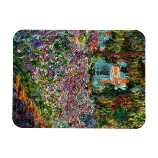 Monet The Artist's Garden Magnet (Horizontal)