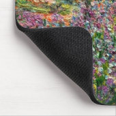 Monet The Artist's Garden Mousepad (Ecke)