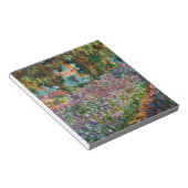 Monet The Artist's Garden Notizblock (angewinkelt)