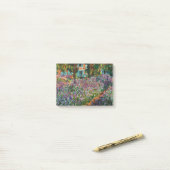Monet The Artist's Garden Post-it Klebezettel (Auf Schreibtisch)