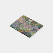 Monet The Artist's Garden Post-it Klebezettel (angewinkelt)