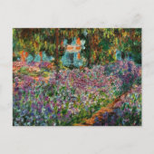 Monet The Artist's Garden Postkarte (Vorderseite)