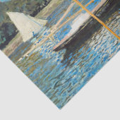Monet - The Bridge at Argenteuilt Decoupage Seidenpapier (Detail)