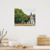 Monet - The Chapel Notre-Dame artwork, Poster (Küche)