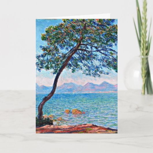 Monet - The Esterel Mountains, 1888 Karte (Vorderseite)