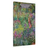 Monet "The Iris Garden at Giverny" Klemmbrett (Rechts)