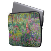 Monet "The Iris Garden at Giverny" Laptopschutzhülle (Vorderseite Links)