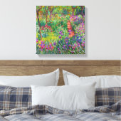 Monet "The Iris Garden at Giverny" Leinwanddruck (Insitu (Schlafzimmer))