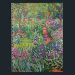 Monet "The Iris Garden at Giverny" Notizblock<br><div class="desc">Monet war ein Gründer der französischen Impressionistischen Malerei, von der "Der Iris-Garten bei Giverny" (zwischen 1899 und 1900 gemalt) ein schönes Beispiel ist. Es ist eine Feier von Farbe, Licht und Bewegung. Als Monet das Giverny-Anwesen kaufte, gestaltete er den bereits auf seinem Grundstück bepflanzten Blumengarten neu. Seine Vorliebe für blaue...</div>