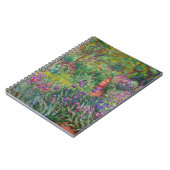 Monet "The Iris Garden at Giverny" Notizblock (Linke Seite)