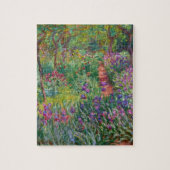 Monet "The Iris Garden at Giverny" Puzzle (Vertikal)