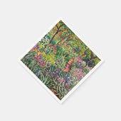 Monet - The Iris Garden at Giverny Serviette (Ecke)