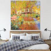 Monet - The Japanese Bridge, 1896, Leinwanddruck (Insitu (Schlafzimmer))