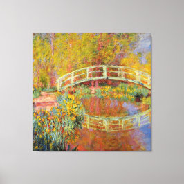 Monet - The Japanese Bridge, 1896, Leinwanddruck