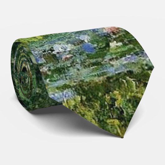 Monet - The Japanese Bridge, 1899, Krawatte (Gerollt)