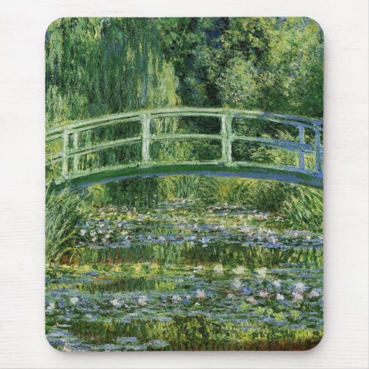 Monet - The Japanese Bridge, 1899, Mousepad (Vorne)