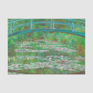 Monet The Japanese Footbridge Seidenpapier