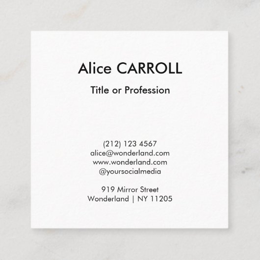 Monet - The Luncheon, Decorpult - QR Code Quadratische Visitenkarte (Rückseite)