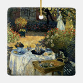 Monet - The Luncheon Keramikornament (Rückseite)