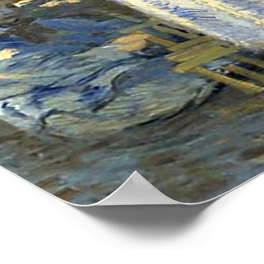 Monet - The Luncheon Poster (Ecke)