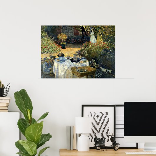 Monet - The Luncheon Poster (Heimbüro)