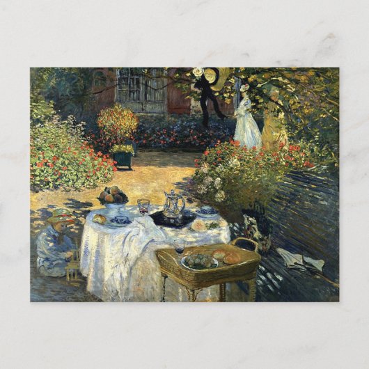 Monet - The Luncheon Postkarte (Vorderseite)