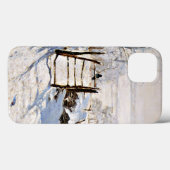 Monet: The Magpie, berühmtes Gemälde, Case-Mate iPhone Hülle (Rückseite (Horizontal))