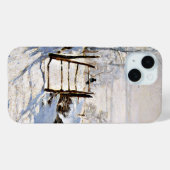 Monet, The Magpie, Case-Mate iPhone Hülle (Rückseite (Horizontal))